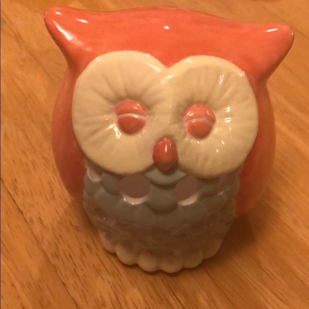 Owl tea light holder or sponge holder